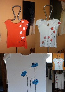 Hand painted t-shirts